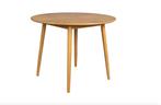 by fonQ basic Finn Eettafel 100 cm - Bruin | Van €409, nu, Huis en Inrichting, Tafels | Eettafels, Byfonq, Byfonq, Nieuw, Vijf personen of meer