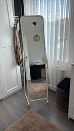 Staande spiegel ikea wit, Huis en Inrichting, Woonaccessoires | Spiegels, Minder dan 50 cm, Ophalen of Verzenden, Zo goed als nieuw