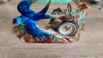 Vintage Aardewerk Vogel Klok Jema Holland, Ophalen of Verzenden