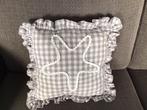 Kussen maat 38X38 leuk ruitje, Ophalen of Verzenden, Gebruikt, Vierkant
