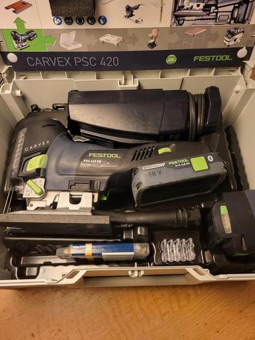 Festool Carvex psc 420 eb 4+5.2Ah, tcl6 beschikbaar voor biedingen