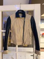 Leuke leren jas van Mays & Rose, Ophalen of Verzenden, Gedragen, Maat 36 (S), Beige