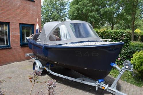 Priced to sell! Leuke Hatecke reddingsloep diesel (Harding), Watersport en Boten, Sloepen, Gebruikt, 10 tot 30 pk, 3 tot 6 meter