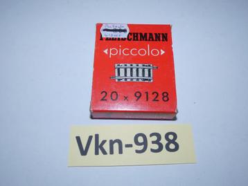 Vk-938 N Spoor Gebogen Rails 9128 Fleischmann Piccolo R2 DB beschikbaar voor biedingen