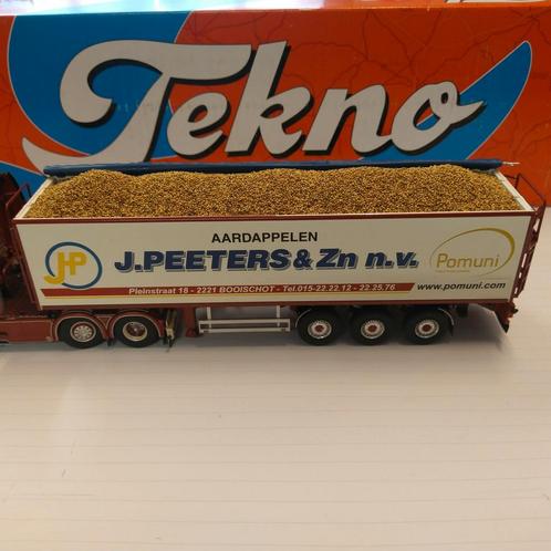 Lading "aardappelen" voor Tekno bandlossers, Hobby en Vrije tijd, Modelauto's | 1:50, Zo goed als nieuw, Bus of Vrachtwagen, Tekno
