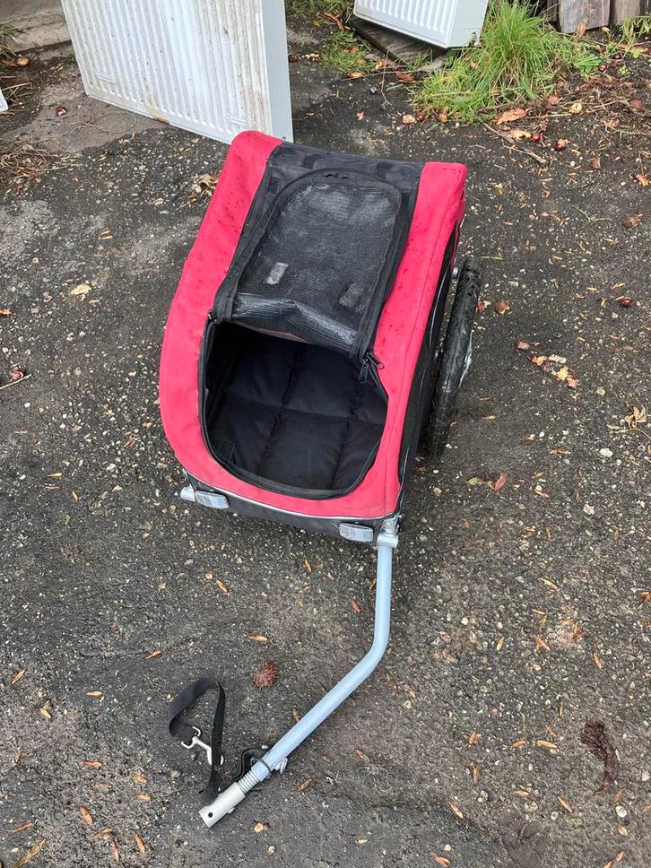 Hondenfietskar - Veilig en Comfortabel!, Fietsen en Brommers, Fietsaccessoires | Aanhangers en Karren, Gebruikt, Hondenkar, Minder dan 20 kg