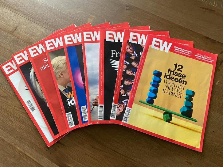 ELSEVIER weekblad. Meest recente nummers 2025. 13x., Boeken, Tijdschriften en Kranten, Zo goed als nieuw, Ophalen of Verzenden
