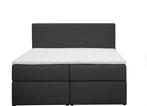 Nieuwe boxspring  160. Bij. 200, Ophalen, Zwart, Tweepersoons, Zo goed als nieuw