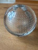 Spijkerbol kaarsenstandaard (1938) Andries Copier – Leerdam, Antiek en Kunst, Antiek | Glas en Kristal, Ophalen of Verzenden