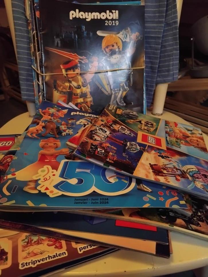 Playmobil lego catalogus magazine div. 2017 2024, Kinderen en Baby's, Speelgoed | Playmobil, Gebruikt, Ophalen of Verzenden