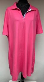 Superleuke roze jurk polokraagje YOEK mt XL 50/52, Ophalen of Verzenden, Zo goed als nieuw, Roze, Jurk