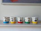 5 Royal Sphinx Family Gay bekers Nina Matheson jaren 60, Antiek en Kunst, Antiek | Servies los, Ophalen of Verzenden