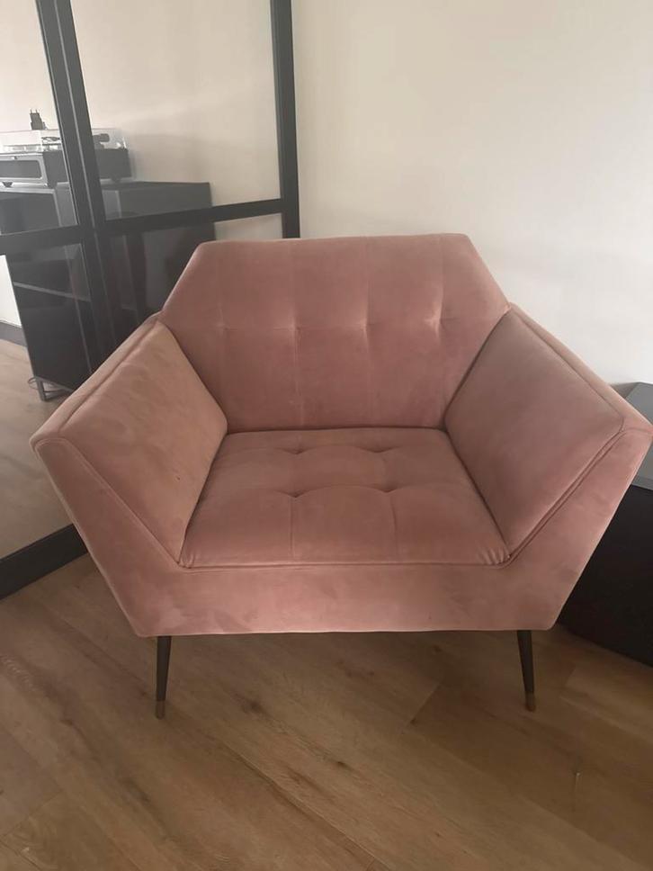 Dutch Bone Stoel - Stijlvol & Comfortabel, Huis en Inrichting, Fauteuils, Zo goed als nieuw, Stof, 75 tot 100 cm, Minder dan 75 cm