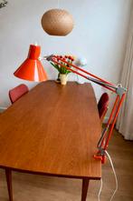 Originele Deense Kay-Vee Architectenlamp – Roodoranje –, Verzenden, Zo goed als nieuw