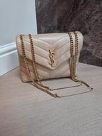 Saint Laurent Loulou dark beige medium, Sieraden, Tassen en Uiterlijk, Tassen | Damestassen, Ophalen of Verzenden, Nieuw, Beige