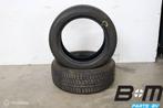 2 x 1955516 91V Hankook Winter Icept Evo2 met 5mm 195 55 16, Gebruikt, Band(en)