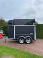 Humbaur 1,5 paards aluminium bodem paardentrailer trailer, Dieren en Toebehoren, Ophalen of Verzenden, Gebruikt, Aluminium, 1½-paards trailer