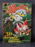Kabouter knutselboekje 3D    Rien Poortvliet, Hobby en Vrije tijd, Ophalen of Verzenden, Zo goed als nieuw, Overige thema's, Knipvel