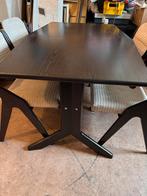 Vintage eetafel set Louis van Teeffelen, Huis en Inrichting, Ophalen, Scissors, 50 tot 100 cm, Zo goed als nieuw
