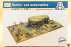 ROWASP |  Italeri 1/72 Bunker and Accessories WWII, 1:50 of kleiner, Nieuw, Ophalen of Verzenden, Postbus 3029, 6802 DE ARNHEM