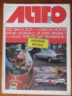 Autovisie 22 1975 Simca 1307 GLS, DAF-Transmatic, Baja 500, Ophalen of Verzenden, Zo goed als nieuw, Overige merken