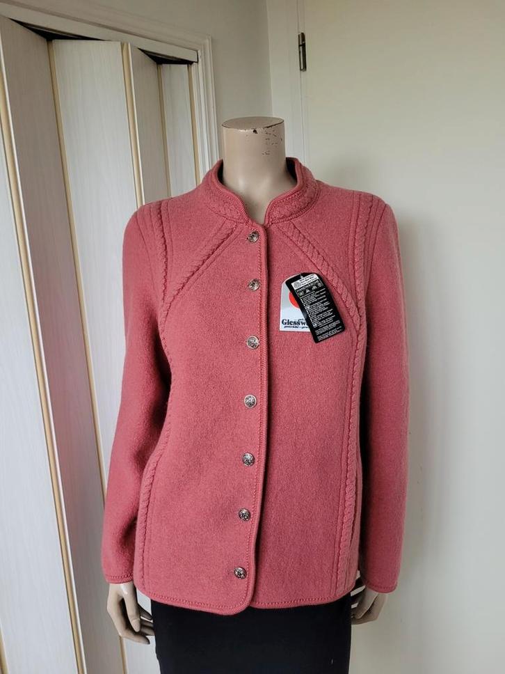 Giesswein vest wol roze nieuw maat 42/44, Kleding | Dames, Truien en Vesten, Nieuw, Maat 42/44 (L), Roze, Ophalen of Verzenden