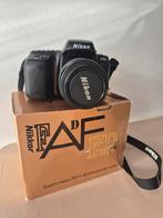 Nikon F50, Audio, Tv en Foto, Fotocamera's Analoog, Ophalen of Verzenden, Gebruikt, Spiegelreflex, Nikon
