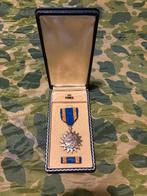 Tweede wereldoorlog US air medal compleet in doos (1), Verzamelen, Ophalen of Verzenden, Luchtmacht, Amerika, Lintje, Medaille of Wings