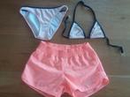 Bikini set maat 140 Brunoti bikini en broekje zalm kleur, Meisje, Gebruikt, Ophalen of Verzenden, Sport- of Zwemkleding