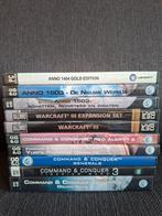 stapel PC games (command & conquer, Warcraft en meer), Gebruikt, 1 speler, Ophalen of Verzenden, Strategie en Constructie