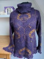 Rowan Damask; mohair trui; ontwerp Kaffe Faset, Kleding | Dames, Truien en Vesten, Maat 38/40 (M), Rowan, Paars, Ophalen of Verzenden