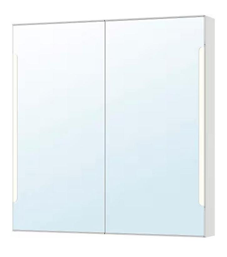 Gezocht: storjorm spiegelkast ikea glazenplanken, Huis en Inrichting, Badkamer | Badkamermeubels, Ophalen