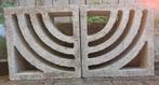 2 patioblokken beton 30x30x10 cm, Ophalen, Gebruikt, Beton, Overige typen