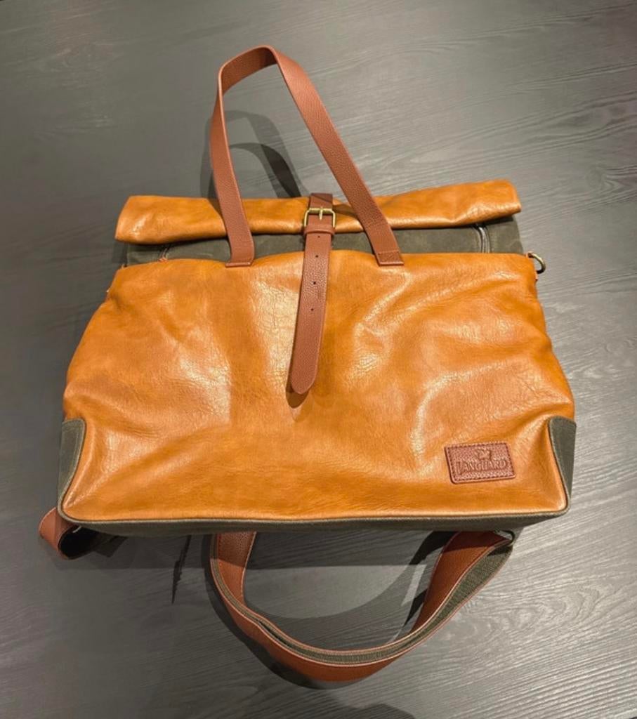 Vanguard Rugtas met Laptopvak - Bruin, Ophalen of Verzenden, Nieuw, Bruin, Overige typen