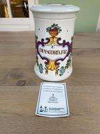 Drogisterij pot met certificaat van echtheid pot e diascord., Antiek en Kunst, Antiek | Keramiek en Aardewerk, Ophalen of Verzenden