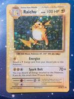 Raichu - Evolutions - Holo Bleed!, Ophalen of Verzenden, Zo goed als nieuw, Losse kaart
