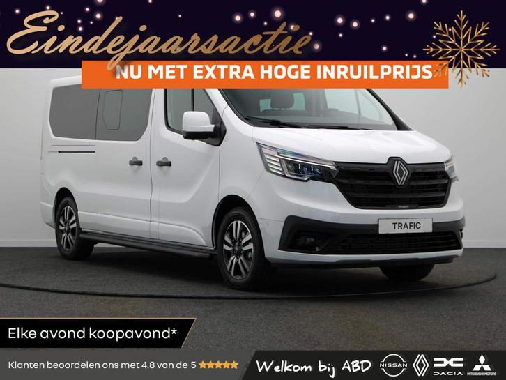 Renault Trafic 2.0 dCi EDC 170pk T29 L2H1 Extra DC | Anniver, Auto's, Bestelauto's, Bedrijf, Te koop, ABS, Achteruitrijcamera