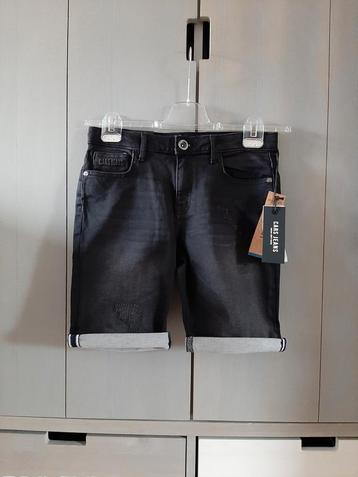 Cars short spijkerbroek black zwart maat 16 176 Nieuw!
 beschikbaar voor biedingen