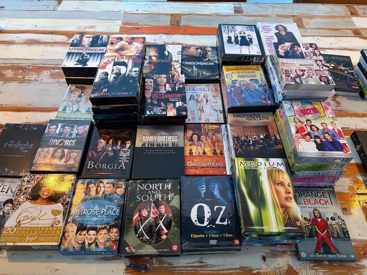DVD’s grote verzameling, Cd's en Dvd's, Dvd's | Tv en Series, Zo goed als nieuw, Overige genres, Alle leeftijden, Ophalen