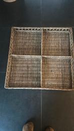 Riveira maison rieten dienblad, Ophalen of Verzenden, Zo goed als nieuw, Rechthoekig, Hout