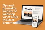 Webshop of website nodig?, Ophalen of Verzenden, Nieuw