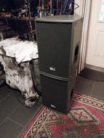 Set 12 inch pa-speakers .goed geluid, Ophalen, 120 watt of meer, Subwoofer, Overige merken