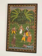 Indias schilderij, Ophalen