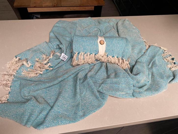 Rivièra Maison Plaids, Huis en Inrichting, Woonaccessoires | Overige, Zo goed als nieuw, Ophalen