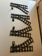 Lego rails bocht recht flex en wissels, Kinderen en Baby's, Speelgoed | Duplo en Lego, Ophalen of Verzenden, Zo goed als nieuw