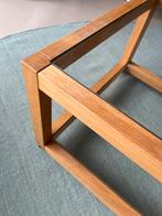 Glazen Koffietafel - In Goede Staat, Gebruikt, Vierkant, Glas, Minder dan 50 cm