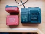 Metabo accu's 14,4V, 1,3Ah met lader, Gebruikt, Variabele snelheid, Ophalen of Verzenden, Boor- en Schroefmachine