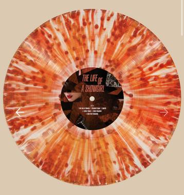 Taylor Swift - The Tiny Bubbles in Champagne Edition Red LP beschikbaar voor biedingen