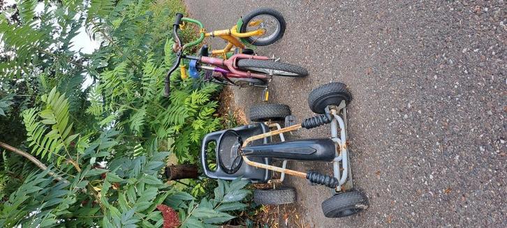 Fietsjes, Fietsen en Brommers, Fietsen | Kinderfietsjes, Gebruikt, Minder dan 16 inch, Ophalen of Verzenden