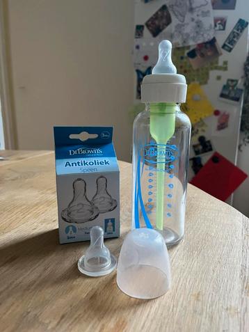 Dr. Brown fles van glas (250 ml) beschikbaar voor biedingen